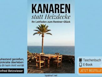 Buchcover: Kanaren statt Heizdecke - Auswandern Kanaren Rentner